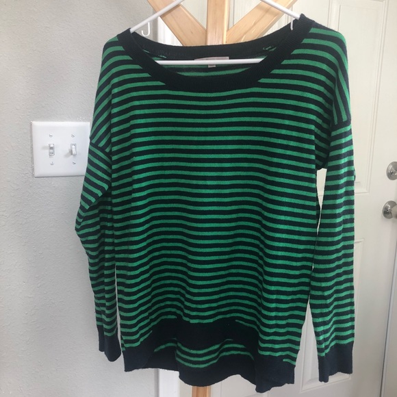Striped Gap scoop neck sweater. Size S. $20. - Picture 2 of 4